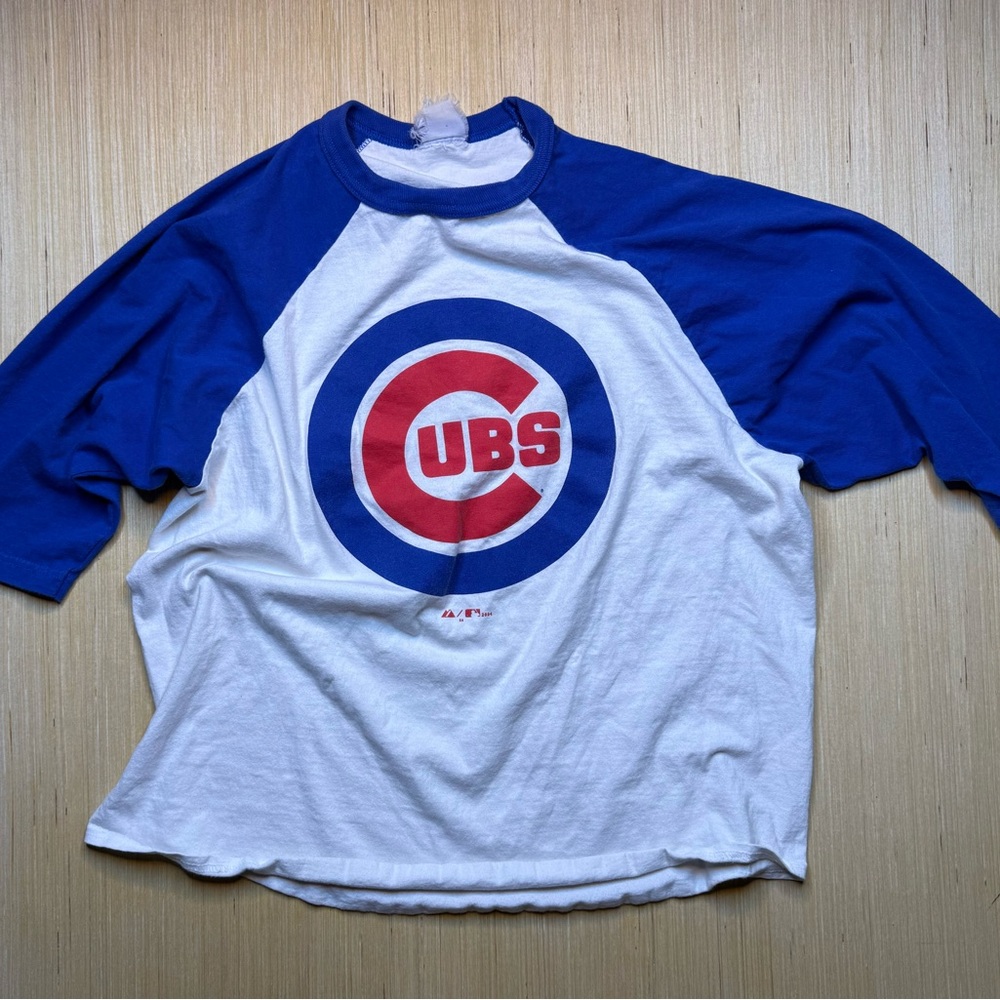 Vintage 80s Cubs baseball tee